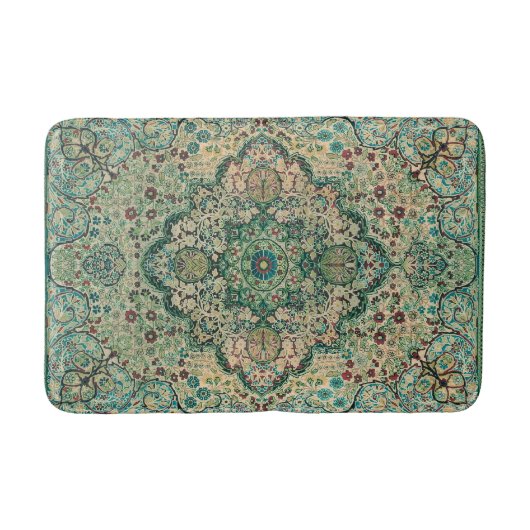 Kleurrijk Perzisch tapijt Badmat (Voorkant)