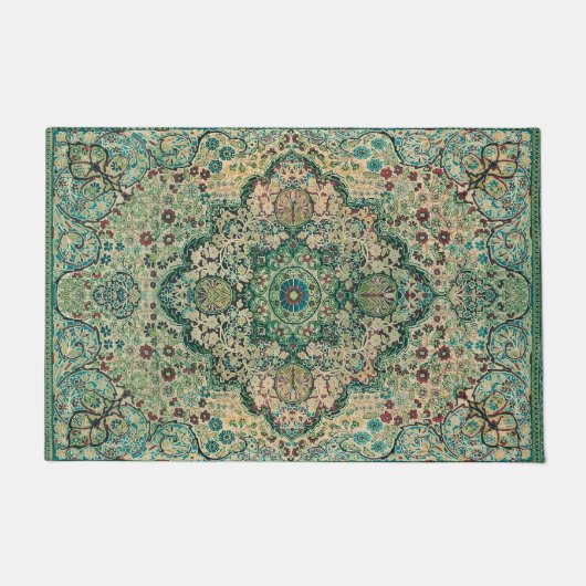 Kleurrijk Perzisch tapijt Deurmat (Voorkant)