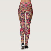  kleurrijk Perzisch tapijtpatroon Leggings (Achterkant)