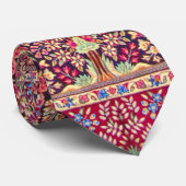 kleurrijk Perzisch tapijtpatroon Stropdas (Opgerold)