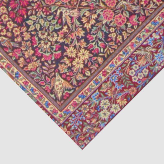  kleurrijk Perzisch tapijtpatroon Tissuepapier (Detail)