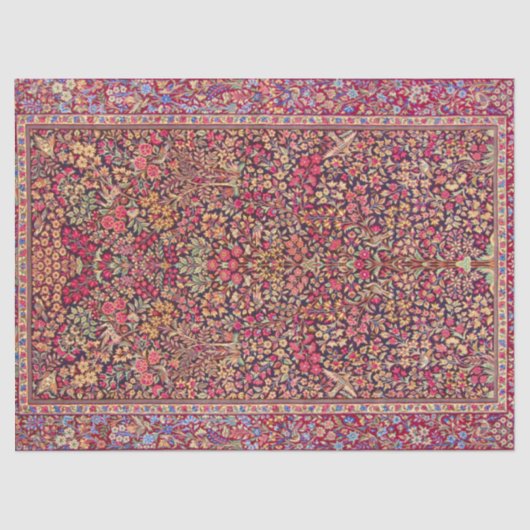  kleurrijk Perzisch tapijtpatroon Tissuepapier (Voorkant)