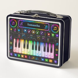 Kleurrijk Piano Toetsenbord Muziekgedeelte Kindere