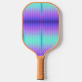 Kleurrijk pickleball-paddle met een gestructureerd pickleball paddle (Achterkant)