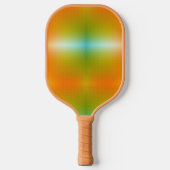 Kleurrijk pickleball-paddle met verloopdesign  pickleball paddle (Voorkant)