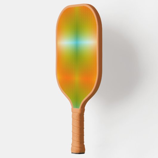 Kleurrijk pickleball-paddle met verloopdesign  pickleball paddle (Links)