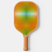 Kleurrijk pickleball-paddle met verloopdesign  pickleball paddle (Achterkant)