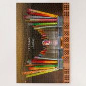 Kleurrijk pijporgel in Augsburg puzzel (Verticaal)