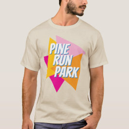 Kleurrijk Pine Run Park T-shirt