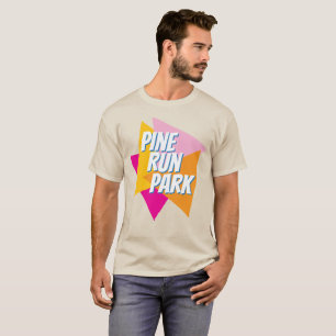 Kleurrijk Pine Run Park T-shirt