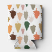 Kleurrijk pineboompatroon blikjeskoeler (Achterkant)