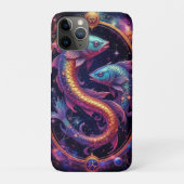 Kleurrijk Pisces-sterrenbeeldsymbool Case-Mate iPhone Case (Achterkant)