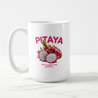 Kleurrijk Pitaya Drakenfruit Zomer Design Koffiemok
