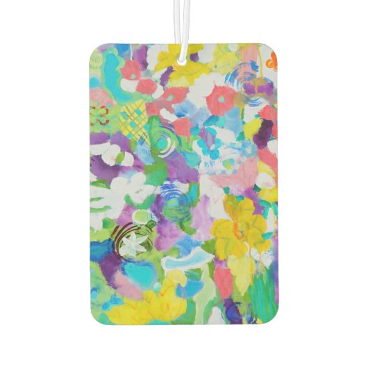 Kleurrijk plezier van Lydia's Art Sangria Luchtverfrisser (Achterkant)