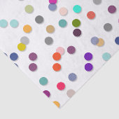 Kleurrijk poka Dot Print Tissue Paper Tissuepapier (Detail)
