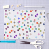 Kleurrijk poka Dot Print Tissue Paper Tissuepapier (Craft)