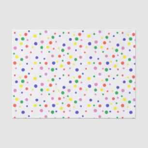 Kleurrijk Polka Dots Tissue Papier