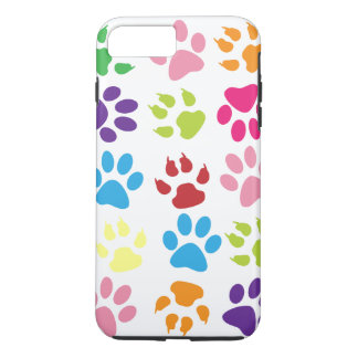 Kleurrijk Pootafdrukken Patroon Case-Mate iPhone Case