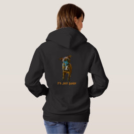 Kleurrijk Pop Art Hondenportret "It's Just Dandy" Hoodie