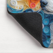 Kleurrijk portret van de Australische herder Muismat (Hoek)