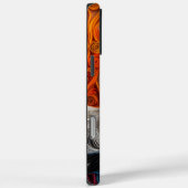 Kleurrijk portret van de Braziliaanse terriër Case-Mate iPhone Case (Achterkant / Rechts)