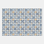 Kleurrijk Portugees: artistiek ontwerp Inpakpapier Vel (Voorkant 2)