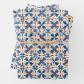 Kleurrijk  Portugees: artistiek ontwerp Inpakpapier Vel (In situ)