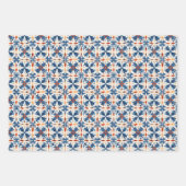 Kleurrijk Portugees: artistiek ontwerp Inpakpapier Vel (Voorkant)