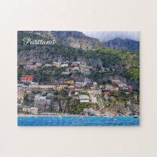 Kleurrijk Positano-dorp aan de Amalfi-kust van Ita Legpuzzel