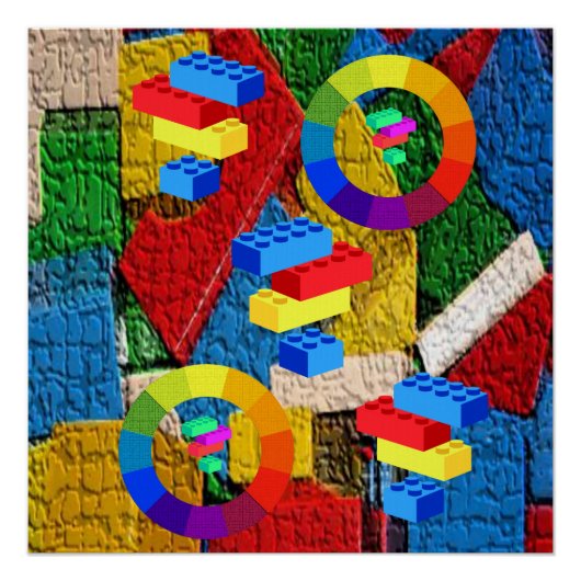 Kleurrijk Poster (Voorkant)