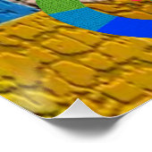 Kleurrijk Poster (Hoek)