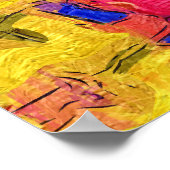 Kleurrijk Poster van de Kunst van de Spine (horizo (Hoek)