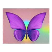 Kleurrijk poster van de vlinder