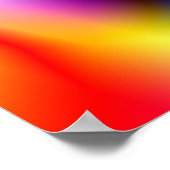 Kleurrijk Poster voor abstractie (Hoek)