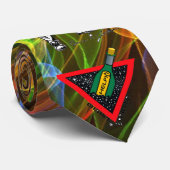 Kleurrijk Power Stropdas (Opgerold)