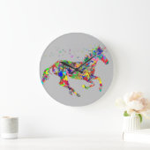 kleurrijk prismatische chromatische grote klok (Huis)