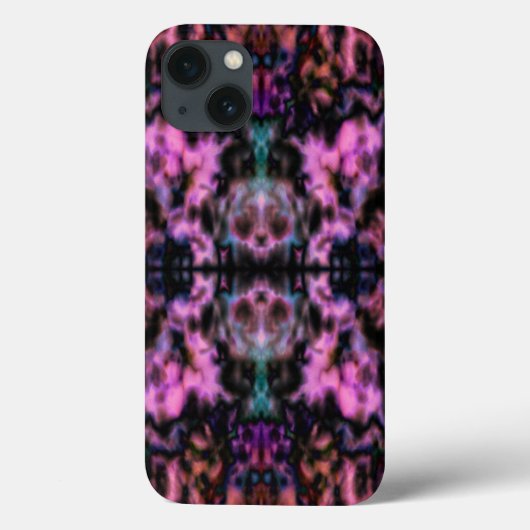 Kleurrijk psychedelisch caleidoscoop breidt patroo Case-Mate iPhone case (Achterkant)