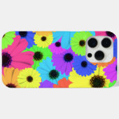 Kleurrijk Psychedelisch Madeliefjes Bloemmotief Case-Mate iPhone Case (Achterkant (horizontaal))