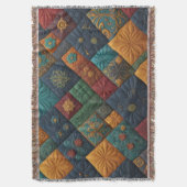 Kleurrijk Quilting Patroon - Quilting Lover Deken (Voorkant Verticaal)