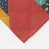 Kleurrijk Quilting Patroon - Quilting Lover Fleece Deken (Hoek)