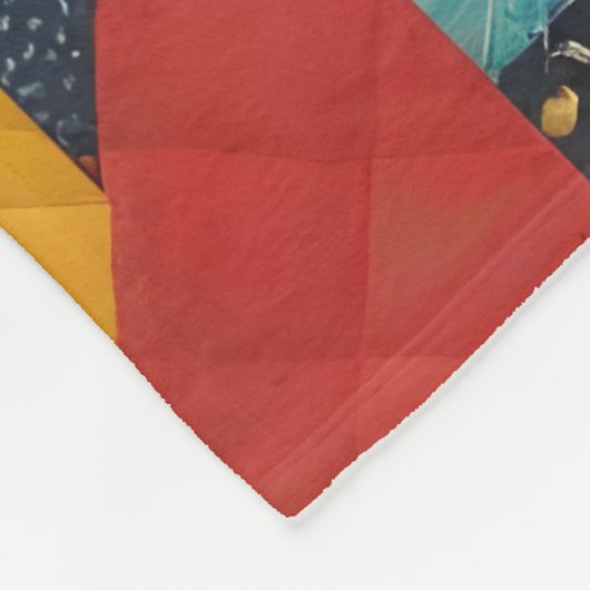 Kleurrijk Quilting Patroon - Quilting Lover Fleece Deken (Hoek)