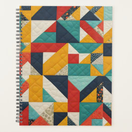 Kleurrijk Quilting Patroon - Quilting Lover Planner