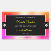 Kleurrijk Rainbow Black Brilliants Product Label (Voorkant)