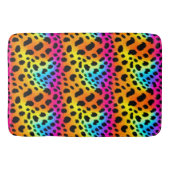 Kleurrijk Rainbow Cheetah Seamless Pattern Badmat (Voorkant)