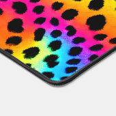 Kleurrijk Rainbow Cheetah Seamless Pattern Bureaumat (Hoek)