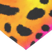 Kleurrijk Rainbow Cheetah Seamless Pattern Tafelkleed (Gekanteld)