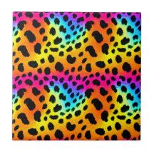 Kleurrijk Rainbow Cheetah Seamless Pattern