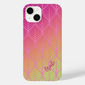 Kleurrijk Rainbow esthetisch patroon Case-Mate iPhone Case (Achterkant)