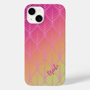 Kleurrijk Rainbow esthetisch patroon Case-Mate iPhone 14 Hoesje