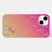 Kleurrijk Rainbow esthetisch patroon Case-Mate iPhone Case (Achterkant (horizontaal))
